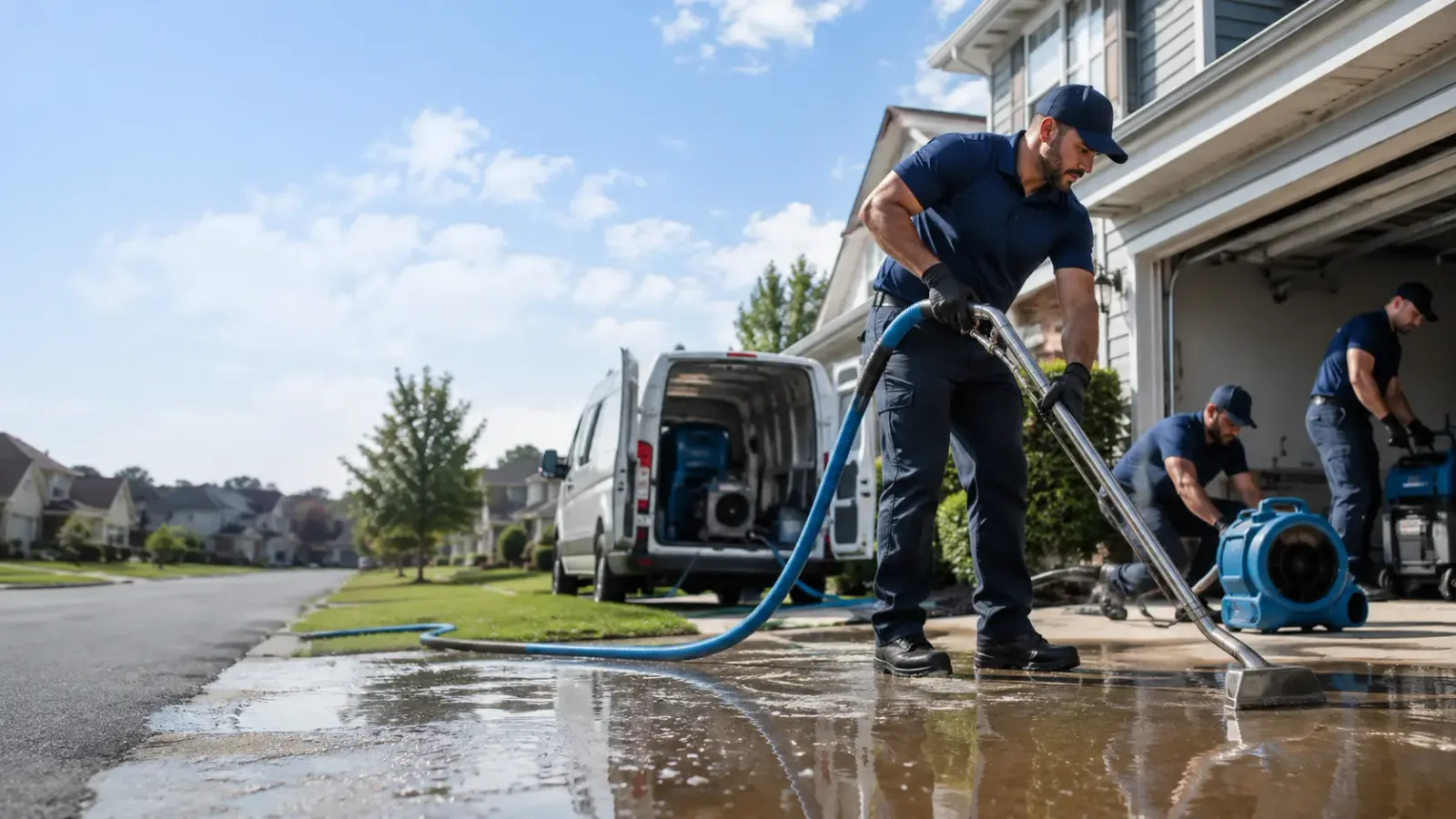Flood Damage Restoration in Hamburg, IL